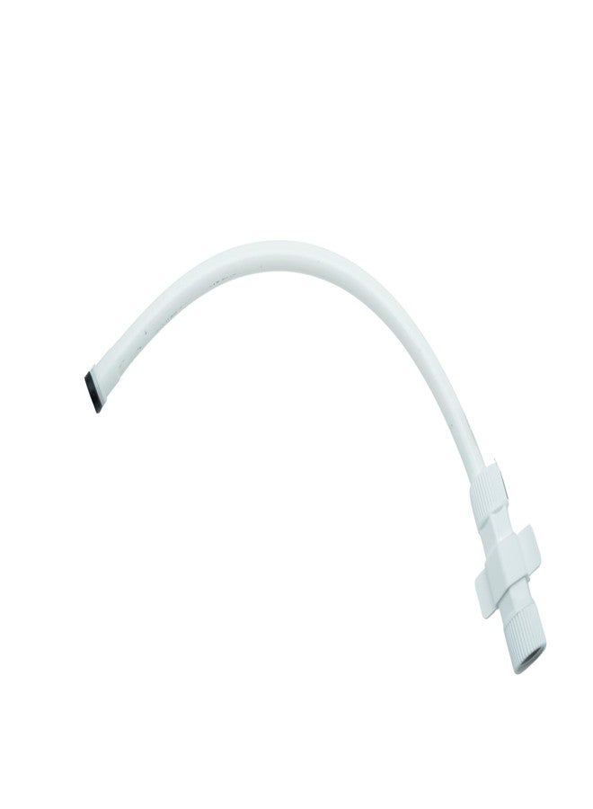 LuvBath Fitting 60-Inch (152 cm) PTMT Connection Pipe | White | Leakproof Hose for Hot & Cold Water | Kitchen, Bathroom, Toilet, Sink & Geyser | Pack of 1, 60-Inch (152 cm) - Image 1